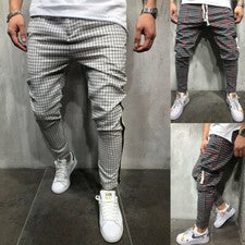 Pantalones informales para hombre Pantalones de chándal Moda Estampado de rayas Pantalones de entrenamiento Pantalones d