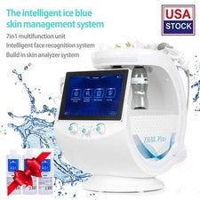 Máquina facial profesional Hydra Spa 7 en 1 agua dermoabrasión limpieza profunda de la piel