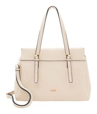 Bolso de hombro L.CREDI Ramira Shopper White Sand crema nuevo