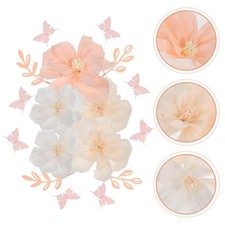 Decoraciones Colgantes para Hogar Artificial Papel Falso Flores Fiesta Floral