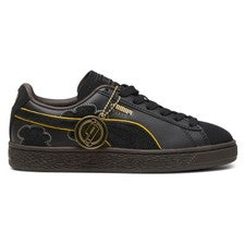 Tenis de una pieza de gamuza para niños grandes PUMA - Barbanegra negro/choco/negro