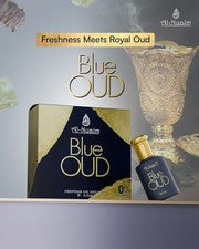 Aceite Attar Itr Al Nuaim Blue Oud 9,9 ml, aceite de perfume concentrado unisex