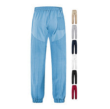 Pantalones informales para hombre cintura elástica pantalones cónicos ligeros pantalones de playa moda