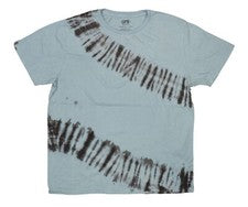 Camiseta OPB Original Paperbacks Tie Dye Cuello Redondo Manga Corta Para Hombre Nueva Con Etiquetas Gris