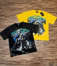 Camiseta Hellstar Hombre Algodón NUEVA S-M-L-XL
