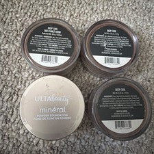 4x Base mineral Ulta Beauty base en polvo suelta tono fresco profundo