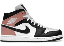 Talla 10.5 - Jordan 1 Blanco Medio Rosa Óxido Negro DQ8426-100