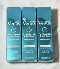 5 Gillette Venus Olay PARA VELLO FACIAL Y CUIDADO DE LA PIEL Suero de hidratación facial 1,5 FL oz