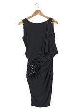 ALFABETA Vestidos de Cóctel Negro Talla 36