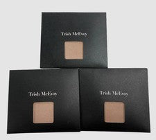 Paquete de 3 sombras de ojos Trish McEvoy para mujer esmalte melocotón blanco