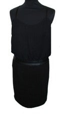MINIVESTIDO S4 VESTIDO ONLY NEGRO VESTIDO DE TIRANTES TALLA M 38 NUEVO