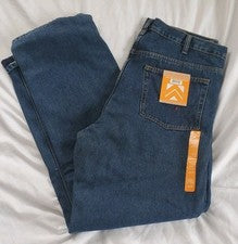 Pantalones de mezclilla forrados de lana de cinco bolsillos COGIMEX EE. UU., estilo 30303, talla 38 x 34, nuevos con eti