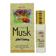 Ahsan Original Musk Attar Roll-on Aceite Perfume Producto Natural 8 ml