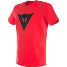 Camiseta Dainese Speed Demon de moda informal roja/negra