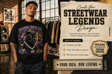 Camiseta Personalizada Streetwear Gráfica Personalizada Lujo Moda Urbana Camiseta Regalo