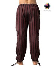 Pantalones boho de algodón. Pantalones estilo hippie.