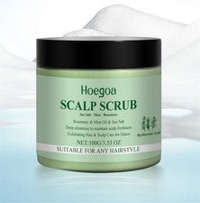 Exfoliante de cuero cabelludo con romero, tratamiento exfoliante hidratante cuidado calmante
