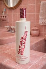 Acondicionador de cabello vintage Avon Natural Brilliance 16 oz nuevo sellado raro
