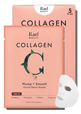 Mascarilla facial Rael cuidado de la piel, mascarillas faciales de colágeno - mascarilla facial de bambú, coreana
