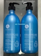 (2-Pk) LUSETA ~ ÁCIDO HIALURÓNICO Karité Argán ACONDICIONADOR HIDRATANTE para Cabello Seco