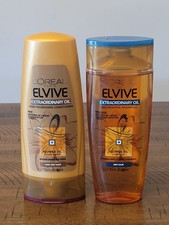 Paquete de champú y acondicionador L'Oreal - 2 botellas 12,6 FL OZ OZ aceite floral cuidado del cabello