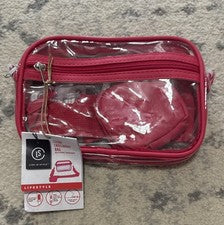 Bolso Bandolera Transparente LIVE IN STYLE - Rosa Nuevo