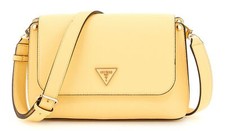 GUESS Meridian Flap Crossbody Bag Schultertasche Tasche Cornsilk hellgelb Neu