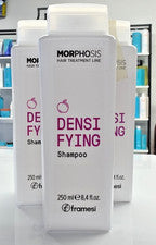 (3) Champú DENSIFICANTE Framesi Morphosis 8,4 OZ ea Auténtico DE MI SALÓN