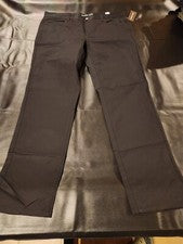 🔥Nuevo con etiquetas Pantalones Michael Kors Para Hombres NEGROS Calce Clásico Talla 40/32 CA#45885 RN#111818