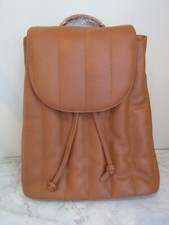 Mochila acolchada para mujer Fawn Design marrón talla grande nueva con etiquetas