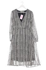 Vestido casual mujer fire&glory manga larga elegante blanco negro talla 38