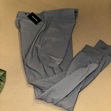 Pantalones de chándal grises Zachary Prell frente plano para hombre talla 30/30 estilo ZPTJ3104N