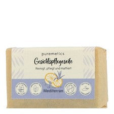 puremetics Jabones Naturales Cuidado Facial Jabón Mediterráneo 75g