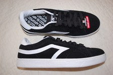 ZAPATOS SKATER INFORMALES AIRSPEED BLANCOS Y NEGROS PARA HOMBRE Gamuza 7 8 8.5 9 10 13