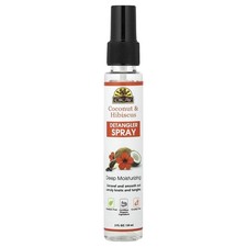 Spray desenredante de coco e hibisco, 2 fl oz (59 ml)