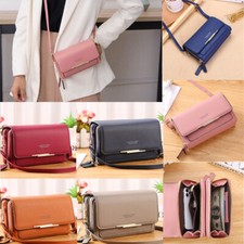 Bandolera de gran capacidad para mujeres de EE. UU. Bolso para teléfono Tarjeta Billetera Bolso de mano