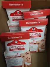 Paquete de 4 paquetes de toallitas exfoliantes Dermactin-TS para el cuidado de la piel facial