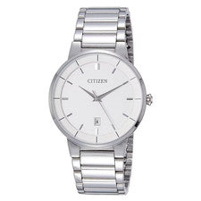 Reloj para hombre CITIZEN BI5010-59A Eco-Drive esfera blanca cristal de zafiro
