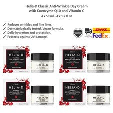 Helia-D Classic Crema de Día Antiarrugas con Coenzima Q10 y Vitamina C 4x50ml