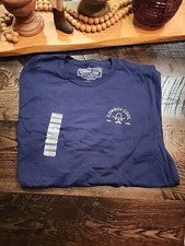 CAMISETA VAQUERA COOL WESTERN SUPPLY PARA HOMBRE NUEVA CON ETIQUETAS, AZUL MARINO, XL, #331