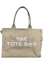 Bolso de Mano Marc Jacobs Para Mujer de Lona Beige