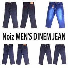 NOIZ ESTILO SURTIDO, CLÁSICO, VAQUEROS LARGOS DENIM PARA HOMBRE,