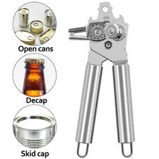 Cooking Tools Abridor de latas multiusos Abrelatas compacto Fácil de limpiar Des