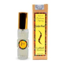 LASA Aromatics Madera Dorada Perfume Natural Spray Fragancia Larga Duración 30 ML