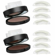 Lo último en polvo para modelar cejas sello maquillaje de cejas herramienta de belleza
