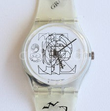 Swatch SPECIAL 1995 - GK208 - GRAPHICKERS BY TACHIBANA - Nuevo