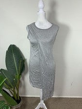Vestido informal Primary MUJERES sin mangas color gris, talla S