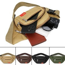 Paquete de pecho para hombres impermeable bolsa de deportes al aire libre bolsa de cintura bandolera riñonera