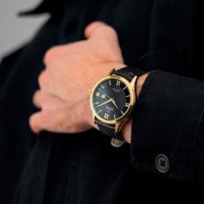 Festina Cuero Hombre Reloj F20010/4 Pulsera Negro Hecho en Suiza UF20010/4
