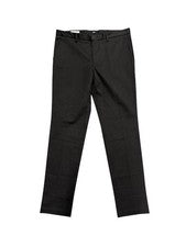 Pantalones negros elásticos Hugo Boss Kaito1 para hombre 37x33 nuevos con etiquetas